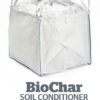 Biochar in bulk - 2 cubic yard super sack