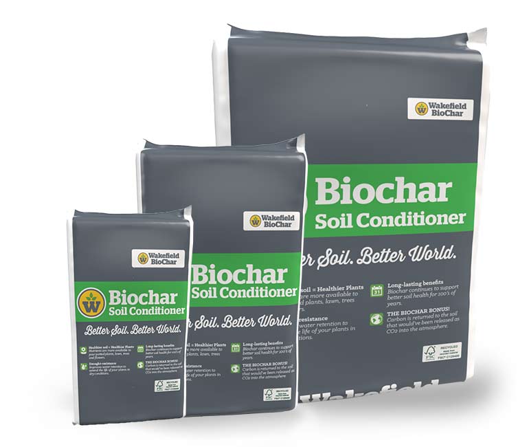 Wakefield BioChar - Bags of biochar
