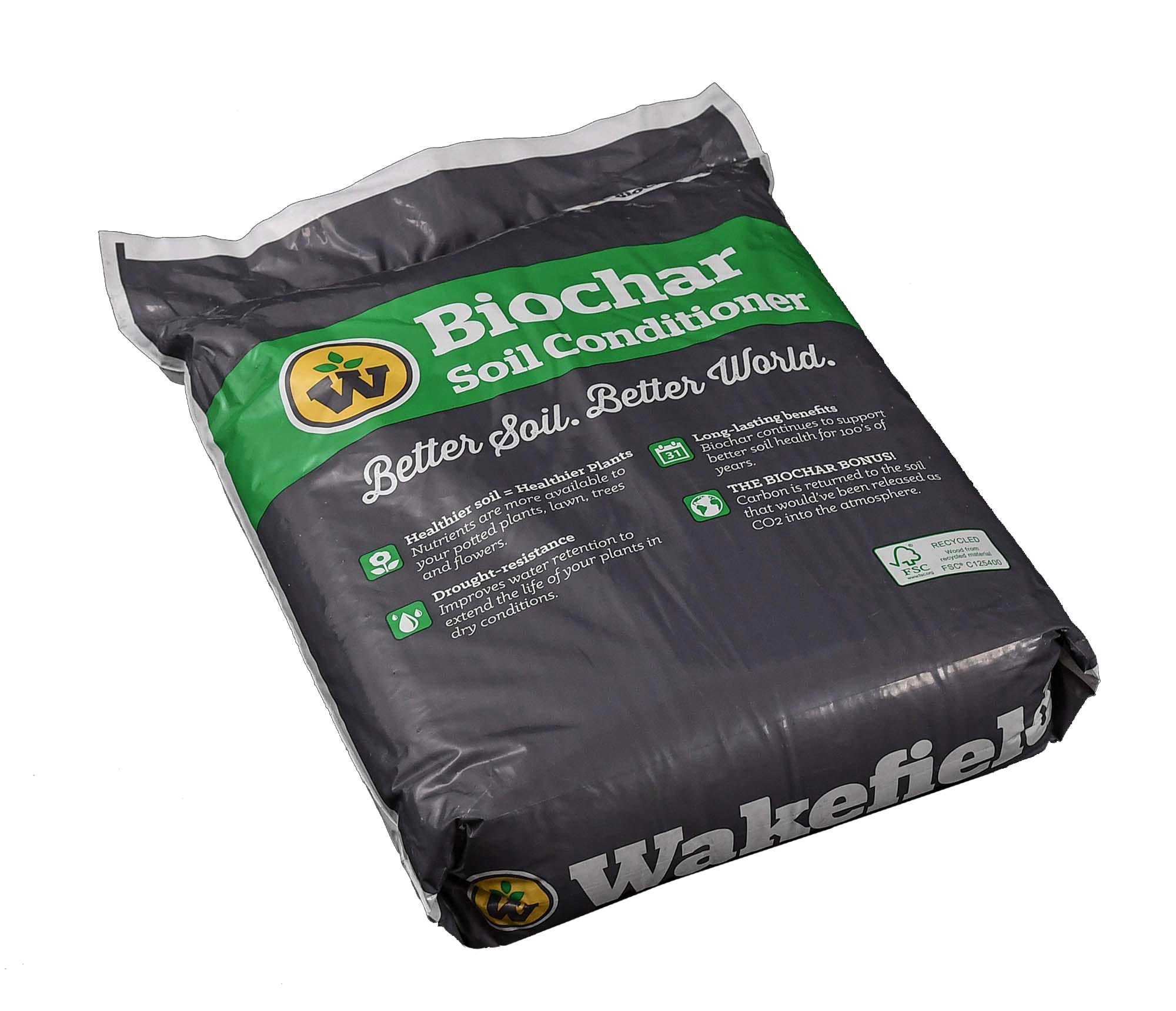 Buy Wakefield Premium Biochar Soil Conditioner 1 cubic foot Bag
