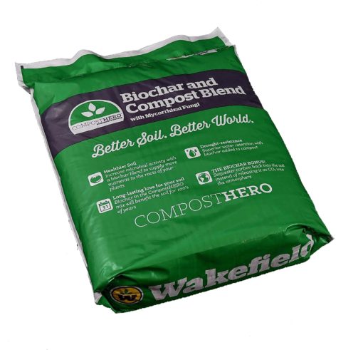 Wakefield HERO biochar and compost blend - cubic foot bag