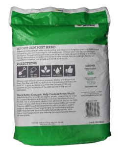 Wakefield HERO biochar and compost blend - cubic foot bag