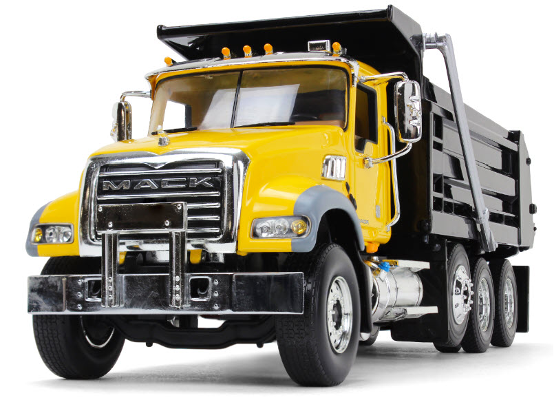 a yellow dump truck that is often used for transporting soil in beneficial reuse